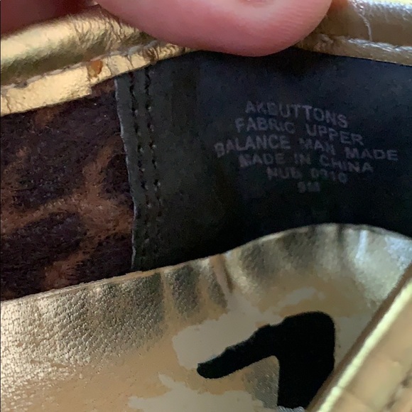 Anne Klein flats gold - Picture 8 of 8